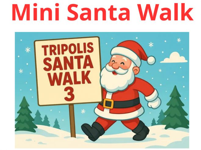 Ο Άγιος Βασίλης ξεκινάει ένα μαγικό ταξίδι μέσα στον Δήμο Τρίπολης!