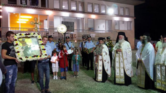 Περθώρι - Εσπερινός και λιτανεία επί τη μνήμη της Αποτομής της Κεφαλής του Βαπτιστού Ιωάννου (εικόνες)