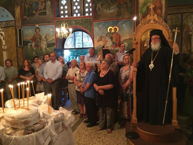 Η μνήμη των Αγίων Αναργύρων γιορτάστηκε στο Στενό Αρκαδίας (εικόνες)