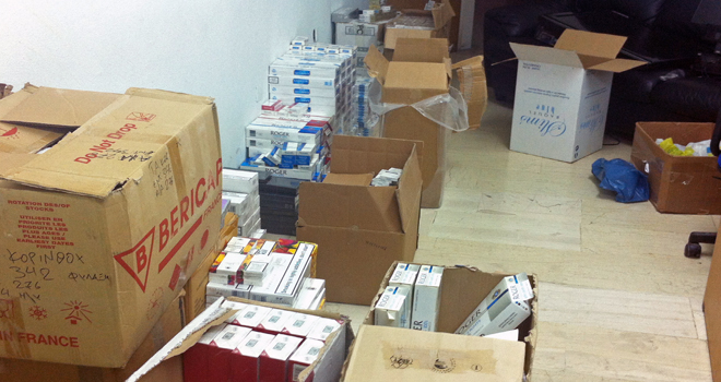 Χιλιάδες πακέτα λαθραία τσιγάρα κατέσχεσε η αστυνομία στην Πελοπόννησο