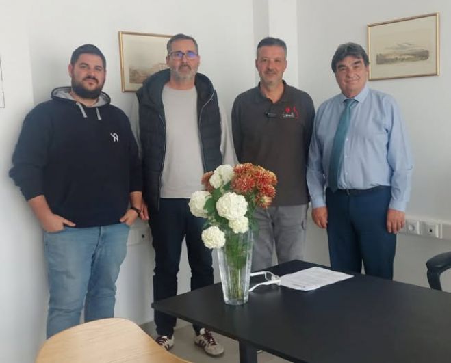 Με τον Βαγγέλη Γιαννακούρα συναντήθηκε η διοίκηση του ΣΕΒΙΠΕΤ (εικόνες)