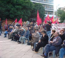 Αρκετός κόσμος στη συγκέντρωση του ΚΚΕ στην Τρίπολη (vd-εικόνες)!
