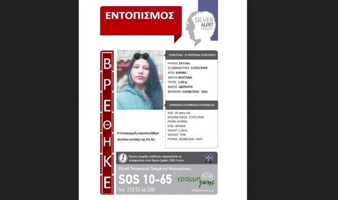 &Beta;&rho;έ&theta;&eta;&kappa;&epsilon; &kappa;&alpha;&iota; &epsilon;ί&nu;&alpha;&iota; &kappa;&alpha;&lambda;ά &sigma;&tau;&eta;&nu; &upsilon;&gamma;&epsilon;ί&alpha; &tau;&eta;&sigmaf; ...