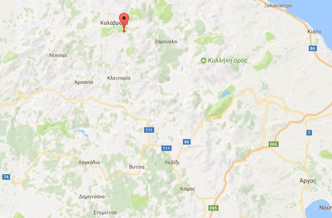 Δυνατός σεισμός στα Καλάβρυτα έγινε αισθητός στη Γορτυνία!