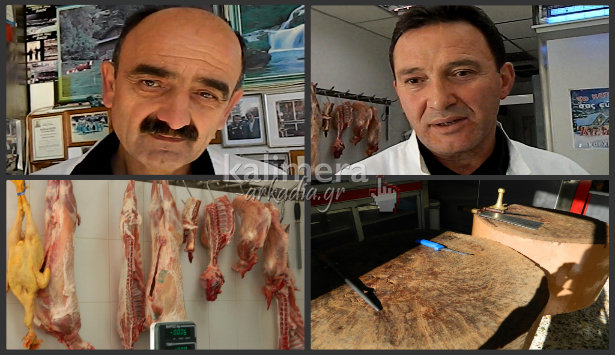Πεσμένη η κίνηση στην κρεαταγορά της Τρίπολης – Αντί για γαλοπούλα, ο κόσμος ψωνίζει αρνί και χοιρινό! (vd)