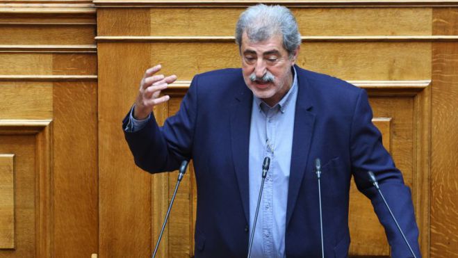 &Pi;&omicron;&lambda;ά&kappa;&eta;&sigmaf;: "&Epsilon;&gamma;ώ &delta;&epsilon;&nu; &epsilon;ί&mu;&alpha;&iota; &alpha;&nu;&epsilon;&xi;ά&rho;&tau;&eta;&tau;&omicron;&sigmaf;, ή&mu;&omicron;&upsilon;&nu; &kappa;&alpha;&iota; &epsilon;ί&mu;&alpha;&iota; &alpha;&pi;ό &sigma;ή&mu;&epsilon;&rho;&alpha; &Sigma;&Upsilon;&Rho;&Iota;&Zeta;&Alpha;"