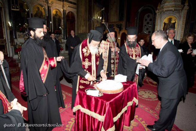 Αλλαγή χρόνου και κοπή βασιλόπιτας στον Μητροπολιτικό Ναό της Τρίπολης