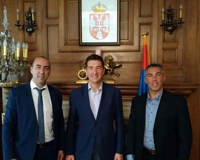 Οι Έφεδροι της Πελοποννήσου στην πρεσβεία της Δημοκρατίας της Σερβίας
