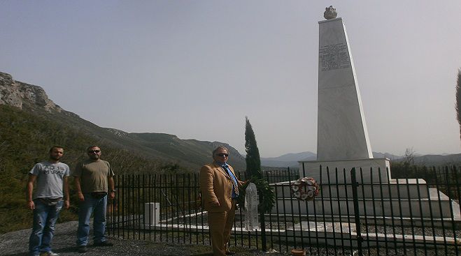 Μνημείο στην Ποταμιά επισκέφθηκαν στελέχη της Χρυσής Αυγής