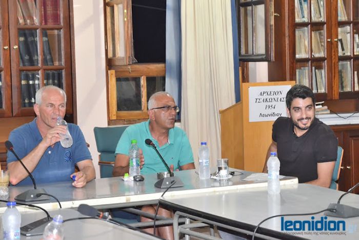 Συνάντηση γνωριμίας για την ομάδα ποδοσφαίρου του Α.Σ.Λεωνιδίου