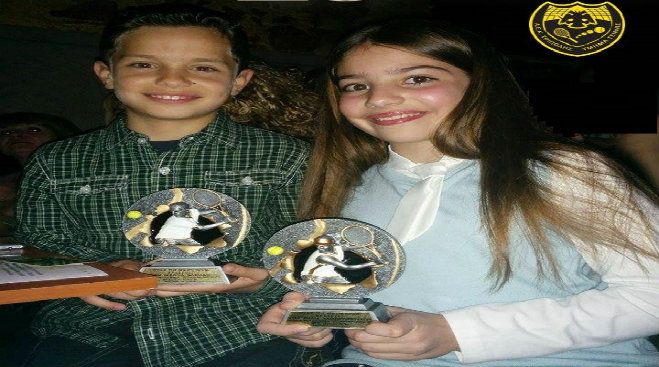 Λαμπροπούλου και Νασιάκος βραβεύτηκαν από την κεντρική ΑΕΚ Τρίπολης