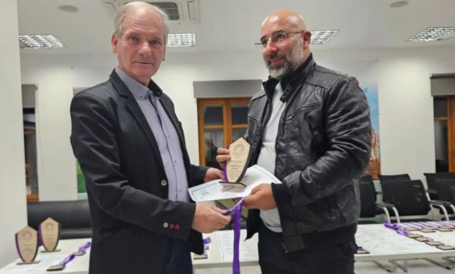 Βράβευση Επιμελητηρίου Αρκαδίας για την έμπρακτη στήριξή του, στο Megalopolis Theater Run