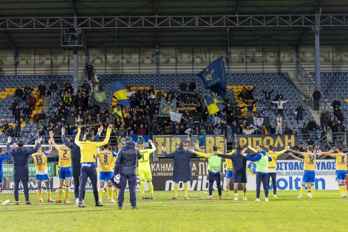 Στην 10η θέση ο Αστέρας στο τέλος του πρώτου γύρου στη Super League 1!