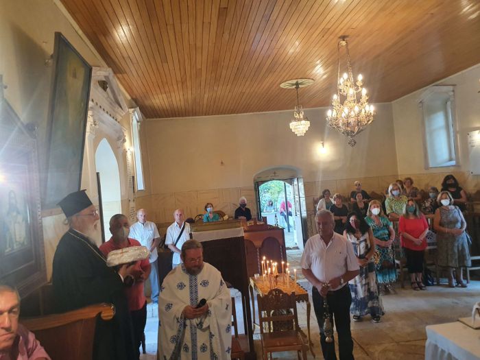 Ή γιορτή Μεταμορφώσεως του Σωτήρος στην Αραχαμίτα Μαντινείας (εικόνες)