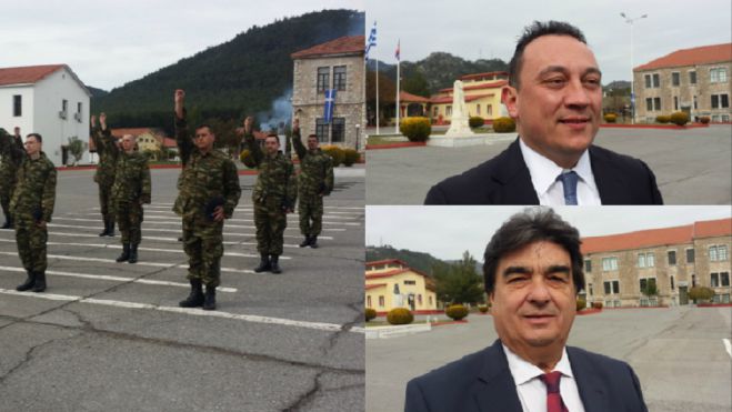 Τελευταία ορκωμοσία νεοσυλλέκτων στο 11ο Σύνταγμα Πεζικού Τρίπολης; (vd)