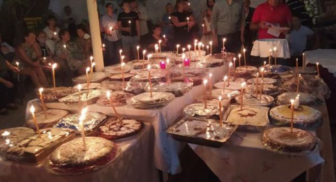 Πανηγυρικός Εσπερινός για τον Άγιο Φανούριο στη Νεστάνη
