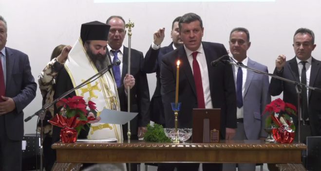 &Omicron;&rho;&kappa;ί&sigma;&tau;&eta;&kappa;&epsilon; &gamma;&iota;&alpha; &delta;&epsilon;ύ&tau;&epsilon;&rho;&eta; &sigma;&upsilon;&nu;&epsilon;&chi;ό&mu;&epsilon;&nu;&eta; &theta;&eta;&tau;&epsilon;ί&alpha; &Delta;ή&mu;&alpha;&rho;&chi;&omicron;&sigmaf; &omicron; &Gamma;&iota;ώ&rho;&gamma;&omicron;&sigmaf; &Kappa;&alpha;&mu;&pi;ύ&lambda;&eta;&sigmaf; &sigma;&tau;&eta; &Beta;ό&rho;&epsilon;&iota;&alpha; &Kappa;&upsilon;&nu;&omicron;&upsilon;&rho;ί&alpha; (vd)