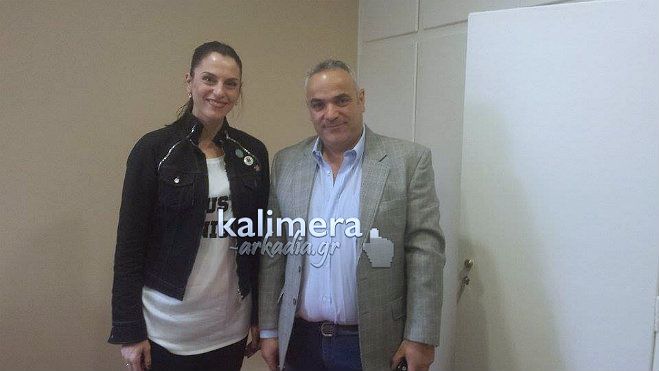 Για τα προβλήματα της Γορτυνίας ενημερώθηκε η Εύη Τατούλη από τον Μ. Σφυρή