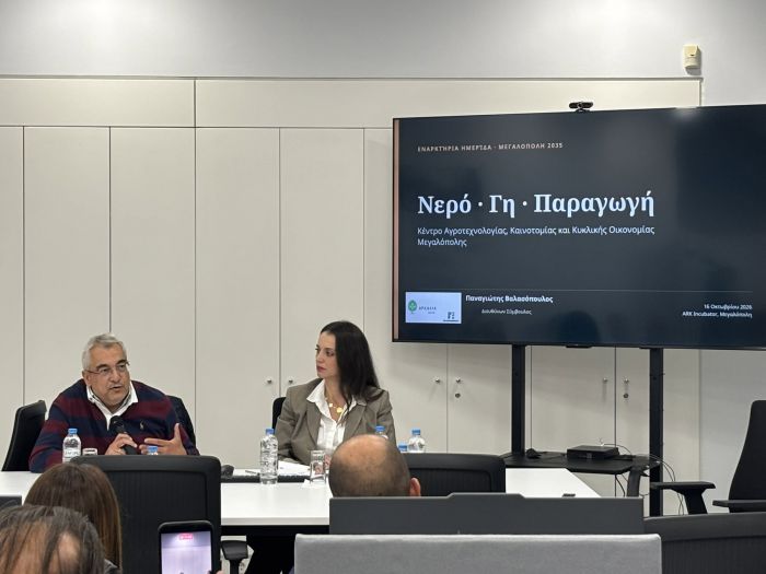 Έ&nu;&alpha; &pi;&rho;&omega;&tau;&omicron;&pi;&omicron;&rho;&iota;&alpha;&kappa;ό έ&rho;&gamma;&omicron; &pi;&alpha;&rho;&omicron;&upsilon;&sigma;&iota;ά&sigma;&tau;&eta;&kappa;&epsilon; &sigma;&epsilon; &epsilon;&pi;&iota;&sigma;&tau;&eta;&mu;&omicron;&nu;&iota;&kappa;ή &eta;&mu;&epsilon;&rho;ί&delta;&alpha; &sigma;&tau;&eta; &Mu;&epsilon;&gamma;&alpha;&lambda;ό&pi;&omicron;&lambda;&eta;