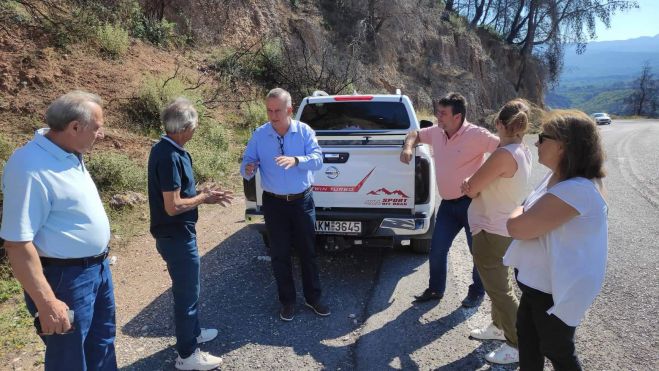 Σκαντζός από Γορτυνία: "Η Περιφερειακή Αρχή Νίκα τηρεί τις υποσχέσεις που έδωσε στους κατοίκους των πυρόπληκτων περιοχών"