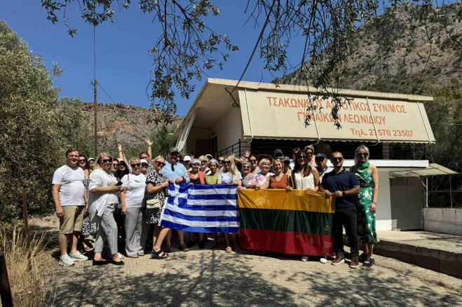 Στελέχη από τα προγράμματα Leader επισκέφθηκαν το Λεωνίδιο