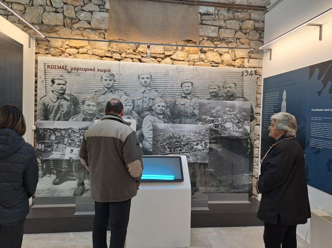Κοσμάς | Εγκαινιάστηκε η Μουσειογραφική έκθεση Ιστορικής μνήμης
