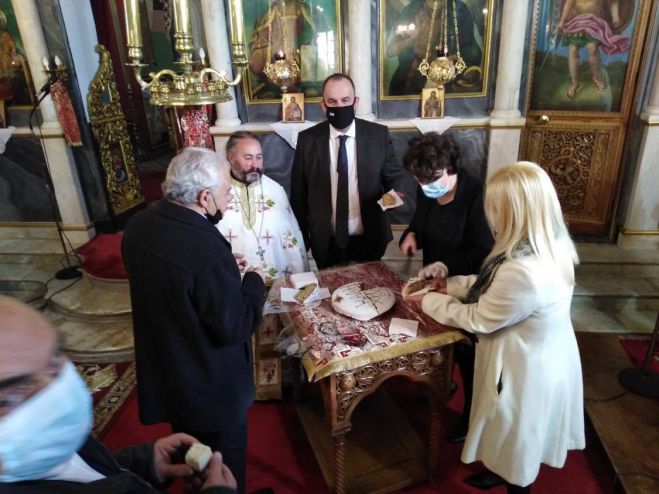 Δημητσάνα | Στο Ναό της Αγίας Κυριακής η κοπή της πρωτοχρονιάτικης πίτας του Δήμου Γορτυνίας (εικόνες)