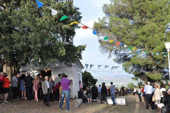 Ο ΣΑΟΟ για την εορτή της Ανάληψης στο βράχο της Πηγής (εικόνες)