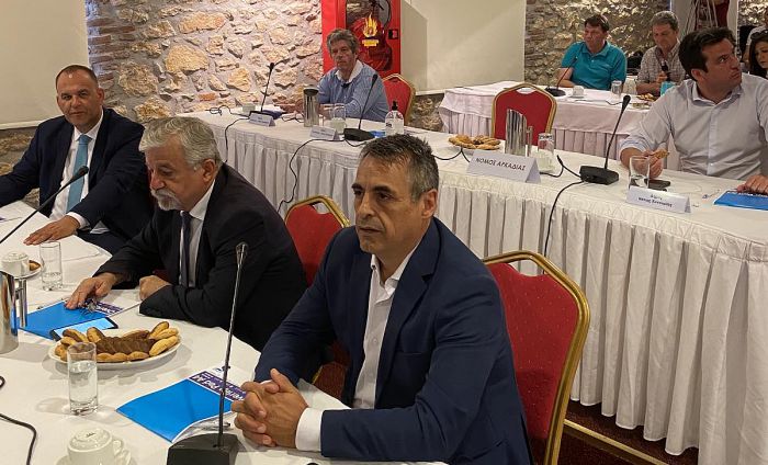 Στην παρουσίαση του Προγράμματος «Αντώνης Τρίτσης» ο Κώστας Τζιούμης