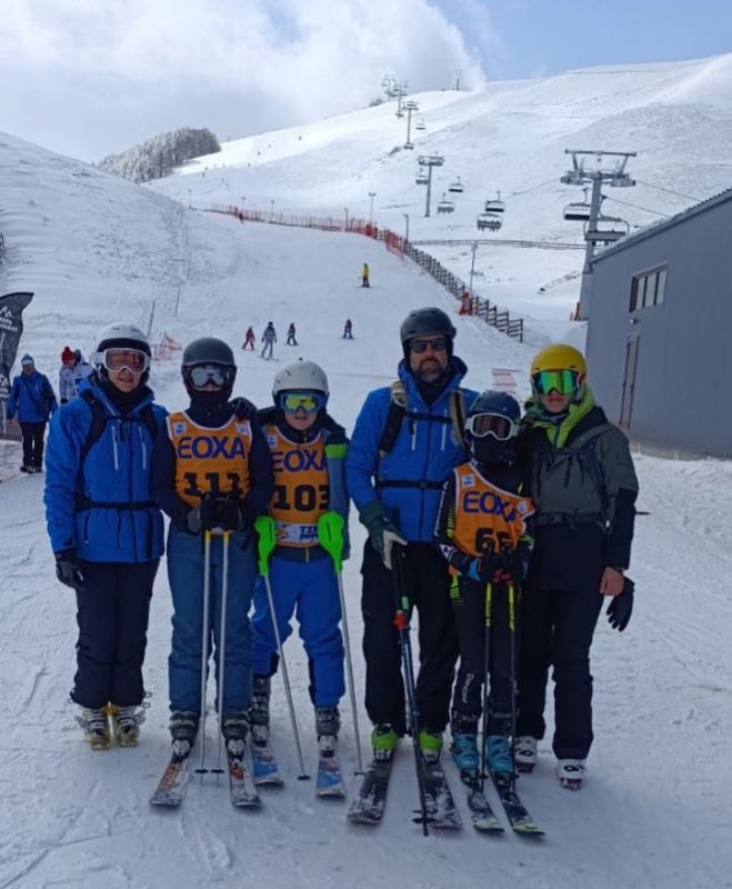 Στο Πανελλήνιο Πρωτάθλημα Αλπικού Σκι με Κατσικάρου, Βενετσανόπουλο, Σκουφή και Στρατήγη ο ΕΟΣ Τρίπολης