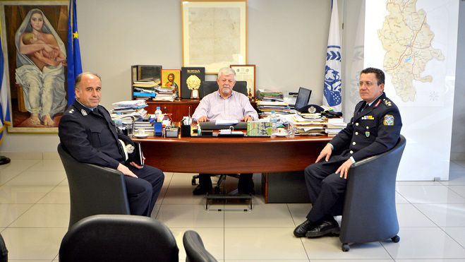 Με τον νέο Αστυνομικό Διευθυντή Πελοποννήσου συναντήθηκε ο Δήμαρχος Τρίπολης