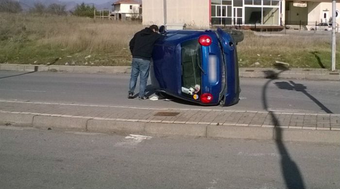 Τροχαίο ατύχημα το απόγευμα στην Τρίπολη