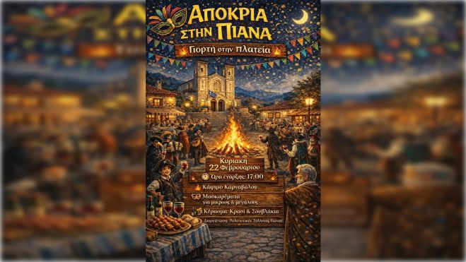 Αποκριά στην Πιάνα!