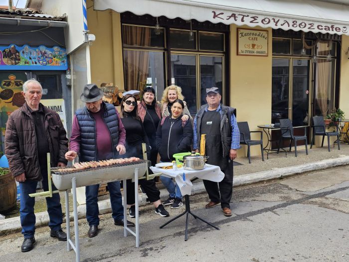 Τσικνοπέμπτη στα Τρόπαια Γορτυνίας! (εικόνες)