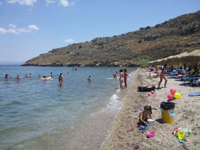 Beach party για τους μαθητές του Δημοτικού Σχολείου Παραλίου Αστρους (εικόνες)