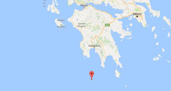 Σεισμός 3.3 Ρίχτερ νότια της Πελοποννήσου