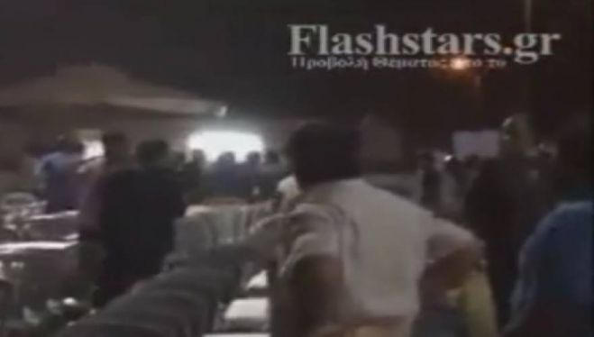 &Xi;ύ&lambda;&omicron; &kappa;&alpha;&iota;... &kappa;&lambda;&alpha;&rho;ί&nu;&omicron; &sigma;&epsilon; &pi;&alpha;&nu;&eta;&gamma;ύ&rho;&iota; &sigma;&tau;&eta;&nu; &Alpha;&chi;&alpha;ί&alpha;! (vd)