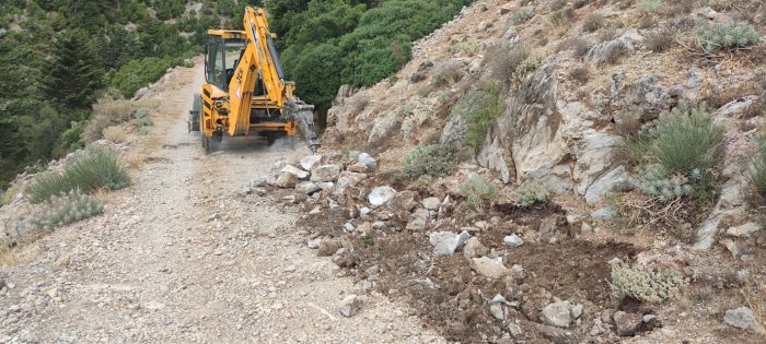 Προσβάσιμος και ασφαλής ένας πολύ σημαντικός δρόμος για την προστασία του Πάρνωνα (εικόνες)