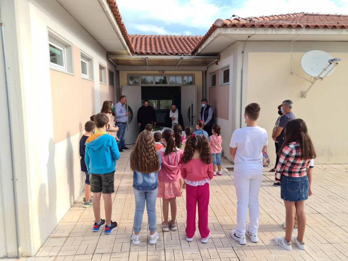 Νέα σχολική χρονιά | Στο Δημοτικό Σχολείο Νεοχωρίου Γορτυνίας ο Οδυσσέας Κωνσταντινόπουλος