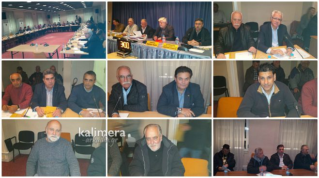 Φωτογραφικά «κλικ» από το Δημοτικό Συμβούλιο Τρίπολης! (30/1/2018)