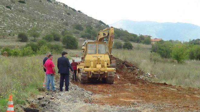 Συνεχίζονται οι εργασίες βελτίωσης στην παλιά Εθνική Οδό Τρίπολης- Άργους
