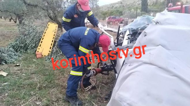 Θρήνος στην Κορινθία | Νεκρός επαγγελματίας αυτοκινητιστής σε τροχαίο