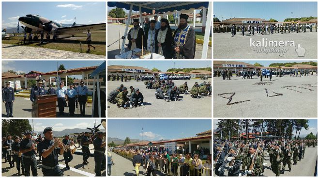 124 ΠΒΕ: Ορκίστηκαν νεοσύλλεκτοι – Δείτε τη στρατιωτική επίδειξη και την παρέλαση (vd)!