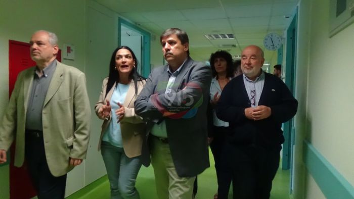 Τη νέα ψυχιατρική πτέρυγα του Παναρκαδικού Νοσοκομείου Τρίπολης επισκέφθηκε ο Υπουργός Υγείας (vd)