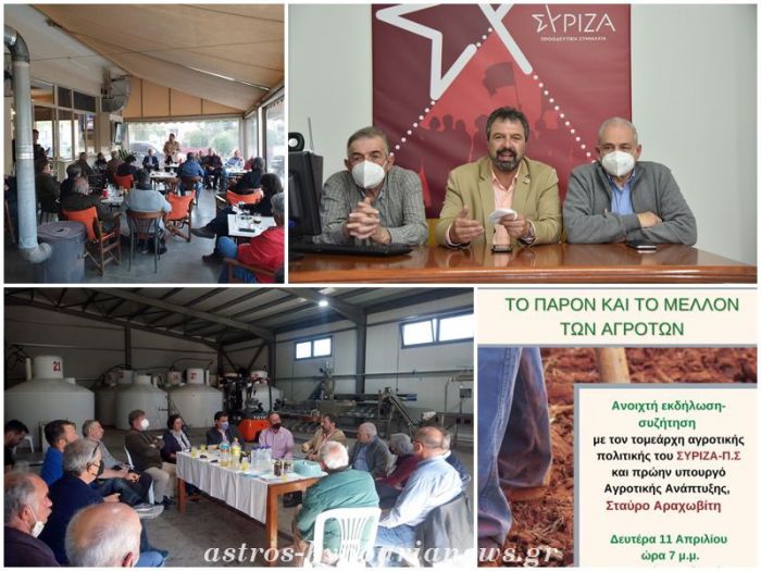 &Sigma;&Upsilon;&Rho;&Iota;&Zeta;&Alpha; | &Tau;&alpha; &pi;&rho;&omicron;&beta;&lambda;ή&mu;&alpha;&tau;&alpha; &tau;&omega;&nu; &alpha;&gamma;&rho;&omicron;&tau;ώ&nu; &tau;&eta;&sigmaf; &Kappa;&upsilon;&nu;&omicron;&upsilon;&rho;ί&alpha;&sigmaf; &sigma;&tau;&omicron; &epsilon;&pi;ί&kappa;&epsilon;&nu;&tau;&rho;&omicron; &tau;&eta;&sigmaf; &epsilon;&pi;ί&sigma;&kappa;&epsilon;&psi;&eta;&sigmaf; &Alpha;&rho;&alpha;&chi;&omega;&beta;ί&tau;&eta;