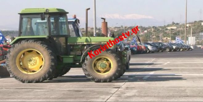 Αγρότες: Κλειστή παραμένει η &quot;Αθηνών - Κορίνθου&quot;, στον Ισθμό
