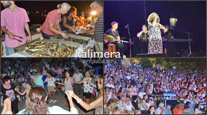 &laquo;&Gamma;&iota;&omicron;&rho;&tau;ή &Psi;&alpha;&rho;ά&raquo; &sigma;&tau;&omicron; &Pi;&alpha;&rho;ά&lambda;&iota;&omicron; &mu;&epsilon; &theta;&alpha;&lambda;&alpha;&sigma;&sigma;&iota;&nu;&omicron;ύ&sigmaf; &mu;&epsilon;&zeta;έ&delta;&epsilon;&sigmaf; &kappa;&alpha;&iota; &tau;&rho;&alpha;&gamma;&omicron;ύ&delta;&iota; &alpha;&pi;ό &tau;&eta; &Gamma;&lambda;&upsilon;&kappa;&epsilon;&rho;ί&alpha; (vd)!&raquo;
