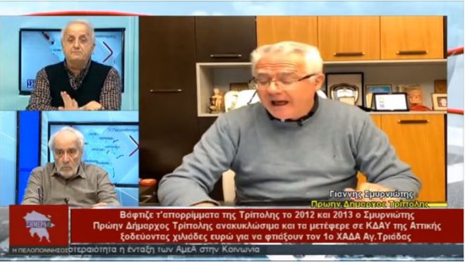 &Omicron; έ&nu;&tau;&omicron;&nu;&omicron;&sigmaf; &tau;&eta;&lambda;&epsilon;&omicron;&pi;&tau;&iota;&kappa;ό&sigmaf; &delta;&iota;ά&lambda;&omicron;&gamma;&omicron;&sigmaf; &Kappa;ά&pi;&pi;&omicron;&upsilon; - &Sigma;&mu;&upsilon;&rho;&nu;&iota;ώ&tau;&eta; &sigma;&tau;&omicron;&nu; "&alpha;έ&rho;&alpha;" &tau;&omicron;&upsilon; TV Super! (vd)