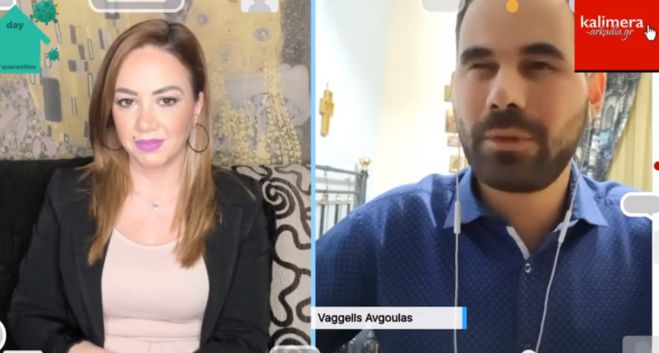 Ο τυφλός δικηγόρος Βαγγέλης Αυγουλάς μιλά Live ... &quot;με άλλα μάτια&quot; στο &quot;Καλημέρα Αρκαδία&quot;! (vd)