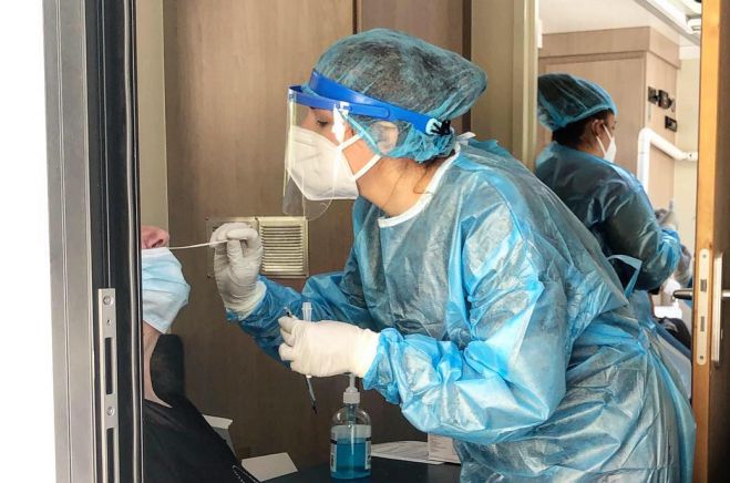 &Kappa;&lambda;&iota;&mu;ά&kappa;&iota;&omicron; &tau;&omicron;&upsilon; &Epsilon;&Omicron;&Delta;&Upsilon; &gamma;&iota;&alpha; rapid tests &sigma;&tau;&omicron; &chi;&omega;&rho;&iota;ό &Kappa;ά&psi;&iota;&alpha;